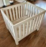 Mooie Bobita kinderbox wit (75x100), Kinderen en Baby's, Boxen, Ophalen, Zo goed als nieuw, Rechthoekig, In hoogte verstelbaar