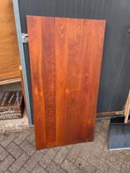 Teakhouten masive tafelblad, Doe-het-zelf en Verbouw, Hout en Planken, Gebruikt, 25 tot 50 mm, Ophalen of Verzenden, Pallet
