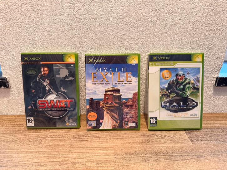 Sealed Original Xbox Games - 3 stuks, Spelcomputers en Games, Games | Xbox Original, Zo goed als nieuw, Avontuur en Actie, 1 speler