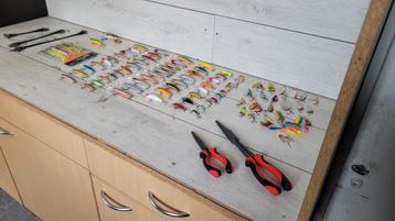 Complete roofvis set voor snoeken snoekbaars baars vissen beschikbaar voor biedingen