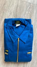 HLM blauwe overall maat 54 (2x), 56, 58, Tuin en Terras, Heren, Overall, Nieuw, Ophalen of Verzenden