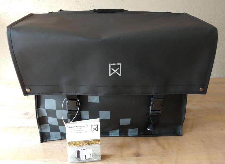Willex 13864 dubbele Bisonyl fietstas waterdicht inhoud 46 L, Sport en Fitness, Wielrennen, Nieuw, Overige typen, Ophalen of Verzenden