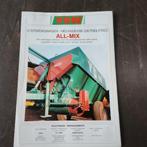 VDW All-Mix Voermengwagen Folder, Boeken, Ophalen of Verzenden, Zo goed als nieuw, VDW, Folder