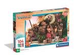 Vaiana Puzzel - 104 stukjes - Clementoni, Ophalen of Verzenden, Meer dan 50 stukjes, Nieuw, 6 jaar of ouder