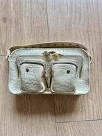 Nunoo Helena New Zealand croco crossbody bag small beige, Ophalen, Gebruikt, Beige