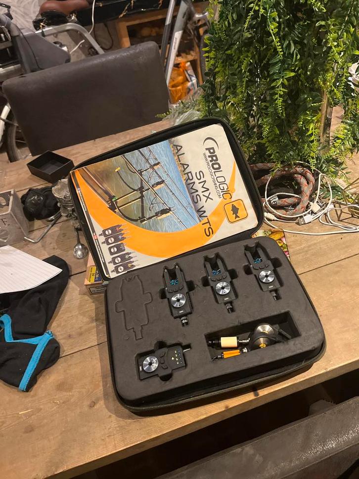 Vis Alarm Set - Prologic SMX WTS, Watersport en Boten, Hengelsport | Karpervissen, Zo goed als nieuw, Complete set, Ophalen of Verzenden