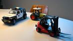 Bruder politieauto Tractor en heftruck, Ophalen, Gebruikt, Auto, Overige merken