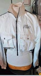 Bershka wit jasje, Wit, Zo goed als nieuw, Maat 36 (S), Bershka