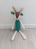 Knuffel Zeeman hert rendier groen K9882, Ophalen of Verzenden, Zo goed als nieuw