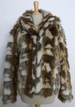 Apart warm fake/faux fur bont jasje! M, Verzenden, Zo goed als nieuw, Maat 38/40 (M), Bruin