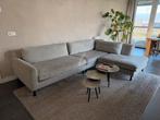 WOOOD Lounge Hoekbank Merel – rechts, lichtgrijs, Huis en Inrichting, Banken | Bankstellen, Ophalen, 250 tot 300 cm, Gebruikt