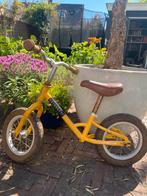 Veloretti mini loopfiets geel, Kinderen en Baby's, Speelgoed | Buiten | Voertuigen en Loopfietsen, Ophalen, Gebruikt, Loopfiets