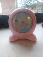 Roze Disney Cinderella Wekker / slaaptrainer, Ophalen of Verzenden, Gebruikt, Analoog, Wekker of Tafelklok
