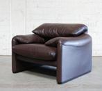 2x Maralunga Cassina + poef, Ophalen, Gebruikt, 75 tot 100 cm, Minder dan 150 cm