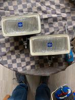 Oldtimer 2 Hella witte mistlampen type 173 breedte 175 cm, Ophalen of Verzenden, Gebruikt