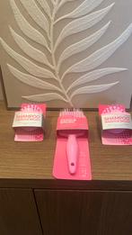 Lee Stafford Paddle Brush  en 2x shampoo brush NIEUW, Ophalen of Verzenden, Nieuw, Overige typen