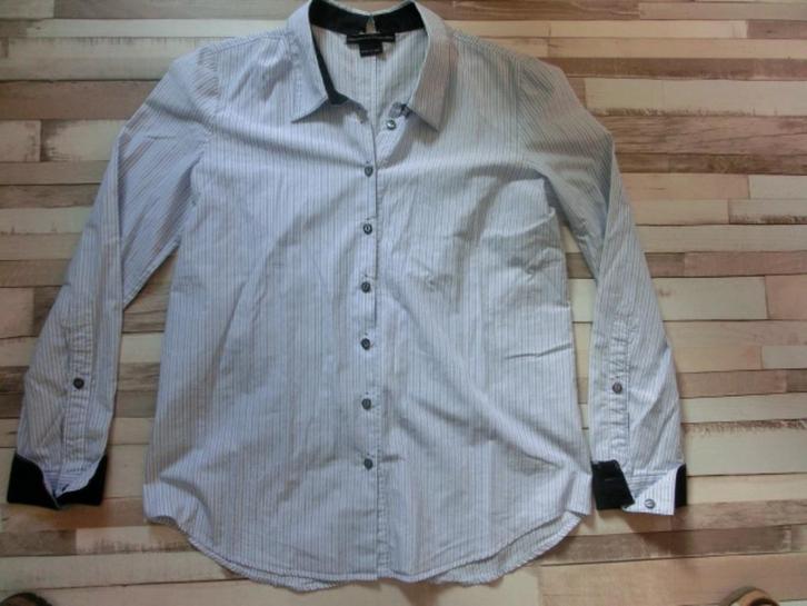 Marithe + francois girbaud leuk blousje maat l., Kleding | Dames, Blouses en Tunieken, Zo goed als nieuw, Maat 38/40 (M), Blauw
