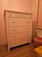 Hemnes Ikea Ladekast Wit, Huis en Inrichting, Kasten | Ladekasten, Ophalen, Gebruikt, 50 tot 100 cm, 3 of 4 laden