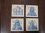 Vintage Delfts Blauwe Onderzetters KLM, Ophalen of Verzenden