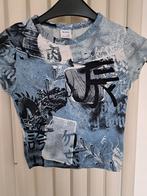 Bershka shirt S blauw, Kleding | Dames, Blauw, Zo goed als nieuw, Korte mouw, Maat 36 (S)