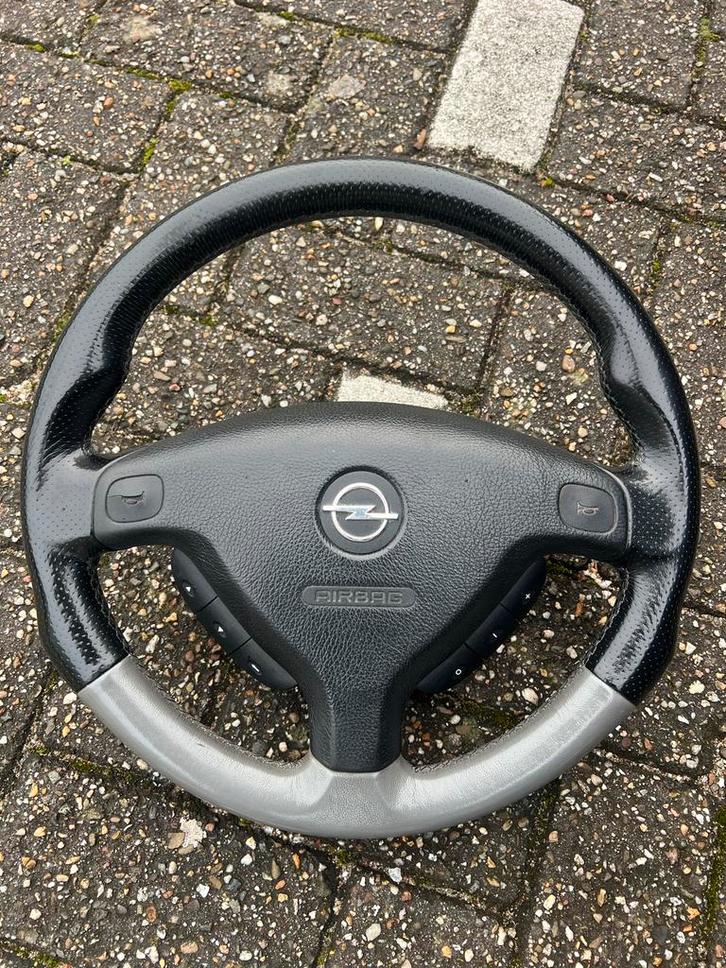 Opel astra G OPC Stuurwiel met Stuurbediening, Auto-onderdelen, Besturing, Opel, Gebruikt, Ophalen