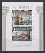 CEPT Gibraltar Blok 150 Europa 2022 postfris, Overige thema's, Ophalen of Verzenden, Postfris