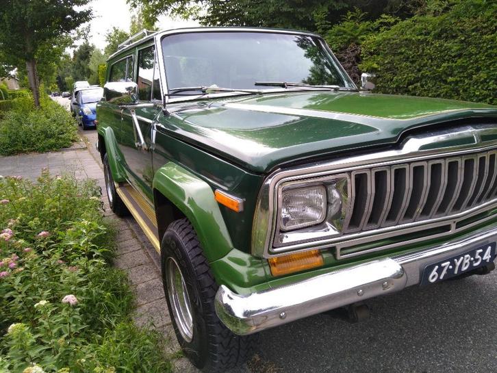 Amc Jeep Cherokee 5.7 Chief AUT 4WD 1977 Groen, Auto's, Jeep, Particulier, Cherokee, Benzine, SUV of Terreinwagen, Automaat, Geïmporteerd