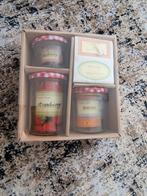 Leuke set van 4 jampotjes NIEUW, Ophalen of Verzenden, Nieuw