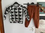 Hugo Tiki truitje 98/104 en Pomp de luxe broekje 98, Ophalen of Verzenden, Zo goed als nieuw, Meisje