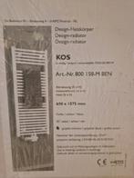 Designradiator KOS 600x1575mm zwart - Nieuw in doos!, Ophalen, Radiator, Nieuw, 60 tot 150 cm