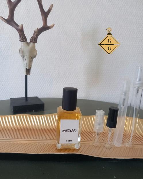 Lush vanillary parfum sample decant proefje, Sieraden, Tassen en Uiterlijk, Uiterlijk | Parfum, Nieuw, Verzenden