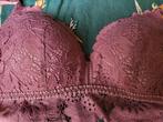 Prachtige, lila bh van Hunkemöller, mt 80B, Ophalen of Verzenden, Paars, BH