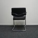 25x Vergaderstoelen | Zwart | Chroom | Stapelbaar, Huis en Inrichting, Stoelen, Gebruikt, -, Zwart, -