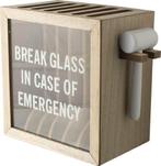 Gusta - Telefoon kluis - met tekst - 21,5x12x19cm, Ophalen of Verzenden, Nieuw