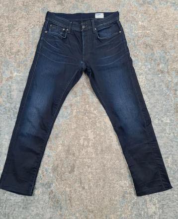 G-Star 3301 Slim W33 L30 Slim STRETCH Bronno3330 Blauw  beschikbaar voor biedingen