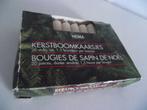 vintage kerstboomkaarsjes L 9 cm 12 mm doosje 20 stuks Hema, Diversen, Kerst, Ophalen of Verzenden, Nieuw