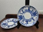 Delfts Blauw schotels 2x  Royal Sphinx/P. Regout, Verzamelen, Verzenden, Gebruikt, Overige materialen, Overige typen