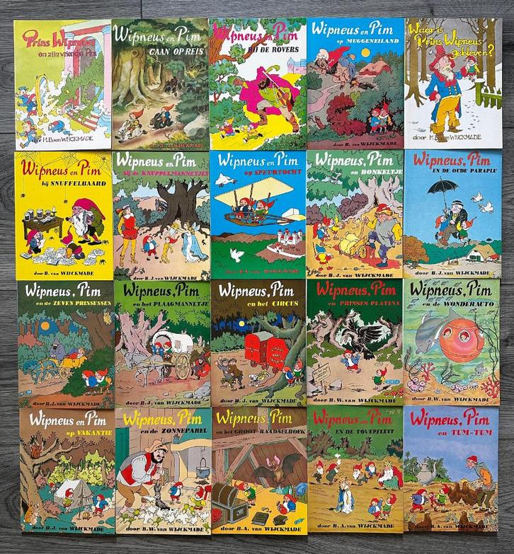 Wipneus en Pim - 37 originele boekjes in nieuwstaat!, Boeken, Fantasy, Nieuw, Ophalen of Verzenden