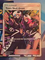 Team Skull Grunt 149/149 Sun & Moon - LP/GD, Hobby en Vrije tijd, Verzamelkaartspellen | Pokémon, Ophalen of Verzenden, Gebruikt