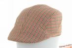Voorgevormde platte pet bruin met roze ruit katoenmix 57 New, Kleding | Heren, Hoeden en Petten, Ophalen of Verzenden, Nieuw, 57 cm (M, 7⅛ inch) of minder
