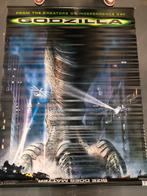 Vinyl poster / banner Godzilla dubbelzijdig, Ophalen, Gebruikt, Poster