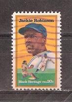 USA, Black Heritage, Jackie Robinson, 1982., Verzenden, Gestempeld, Noord-Amerika