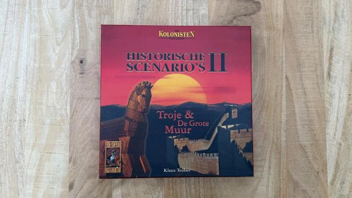 Kolonisten van Catan Historische scenario’s 2, Hobby en Vrije tijd, Gezelschapsspellen | Bordspellen, Zo goed als nieuw, Drie of vier spelers