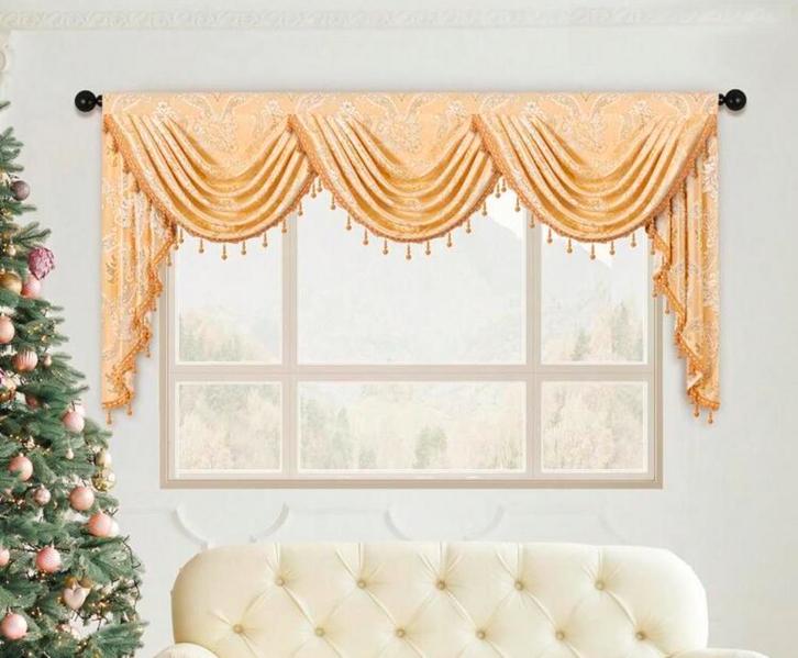 Gordijn draperie 250x105 cm, Huis en Inrichting, Stoffering | Gordijnen en Lamellen, Zo goed als nieuw, 100 tot 150 cm, 200 cm of meer