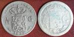 Nederlands-Indië ⅒ Gulden 1854, 1914 "Willem III, Wilhelmina, Postzegels en Munten, Munten | Nederland, Koning Willem III, Zilver