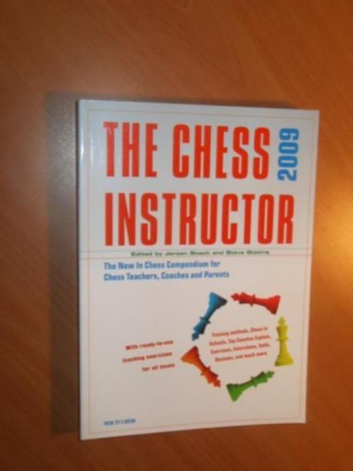 Bosch, Jeroen; Giddins, Steve. The Chess Instructor 2009., Boeken, Schoolboeken, Zo goed als nieuw, Overige niveaus, Ophalen of Verzenden