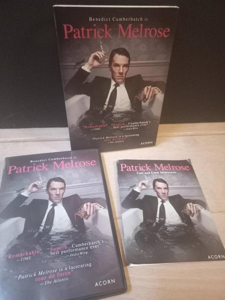 Patrick Melrose (2018) 2xDVD - Benedict Cumberbatch TV-Serie, Cd's en Dvd's, Dvd's | Tv en Series, Zo goed als nieuw, Drama, Boxset