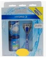 WILKINSON HYDRO3, 2 MESJES, HOUDER + SCHEERSCHUIM 250 ML, Nieuw, Gehele gezicht, Ophalen of Verzenden, Verzorging