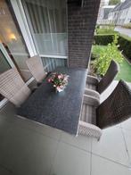 Te koop tuinset, Tuin en Terras, Tuinsets en Loungesets, Ophalen, 4 zitplaatsen, Zo goed als nieuw, Wicker