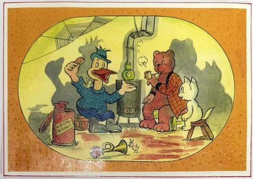 1414. Kleurenlitho Marten Toonder, Olie B. Bommel, Tom Poes, Antiek en Kunst, Kunst | Litho's en Zeefdrukken, Ophalen of Verzenden